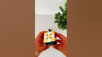 Simple and fun pattern to make on 3x3 metallic Rubik’s cube #shorts #rubikscube #youtubeshorts #fun
