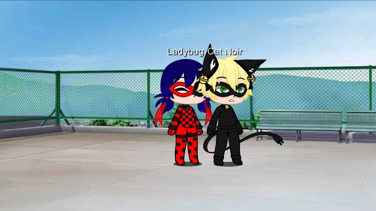 Miraculous ladybug chat noir y ladybug gacha club