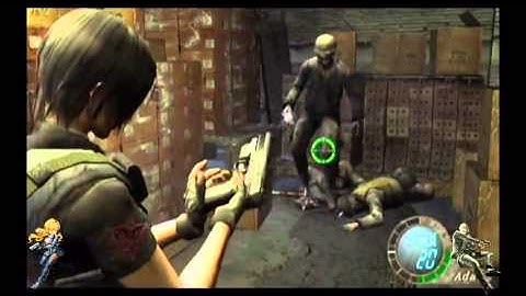 RE4 2p assignment ada speedrunrace