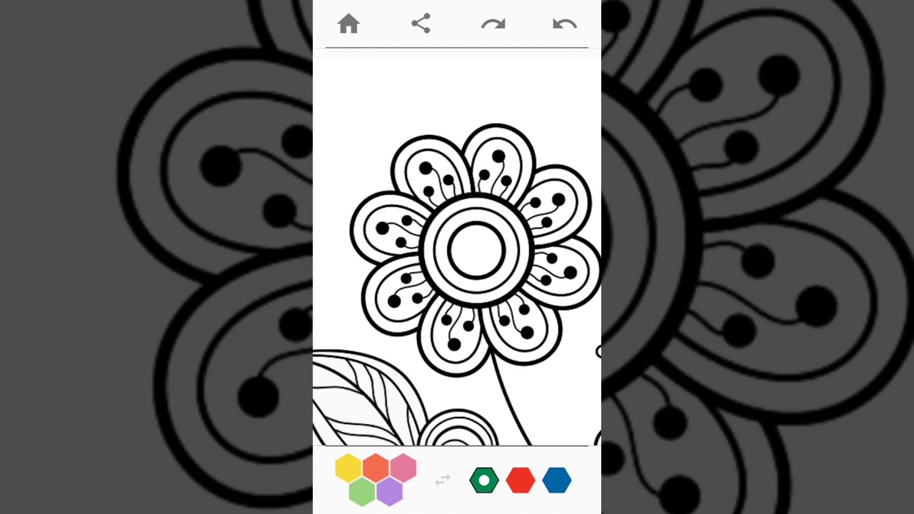 colouring book for adults// publish video 9 March 2018 1