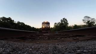 I stuck my GoPro under a moving train!!