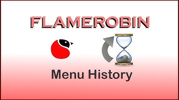 flamerobin database admin menu history