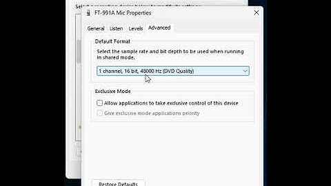 Audio setup for Windows Ham programs WSJT-X, FLDigi, and others.