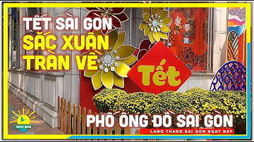 Tết Sài Gòn Sắc Xuân Tràn Về | Rục Rịch Phố Ông Đồ Quận 1 Sài Gòn | lang thang Sài Gòn