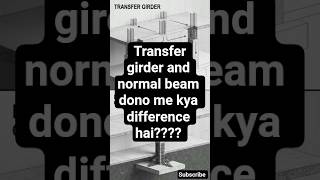 Transfer Girder vs Direct Column Load Explained||civil engineering||sssirmechanics