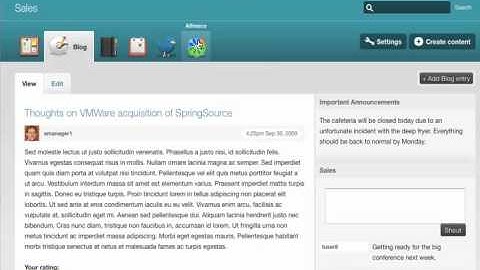 Open Atrium plus Alfresco