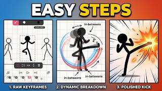 How to Animate a Stickman Fight | Easy Fighting Animation Tutorial