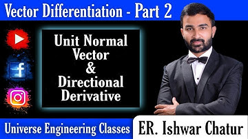 Gradient Of Function | Unit Normal Vector | Directional Derivatives | Angle Between Two Surfaces |