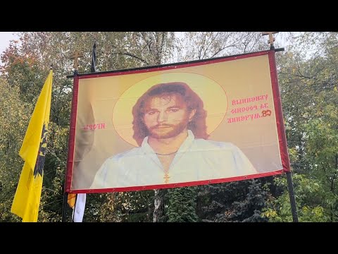 Необычное мероприятие в День памяти на могиле Игоря Талькова / Ваганьковское кладбище 6.10.2023