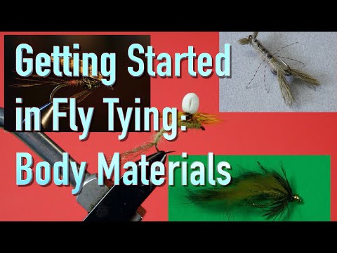 Getting Started in Fly Tying: Using Chenille, Dubbing. Peacock Herl, and other Materials