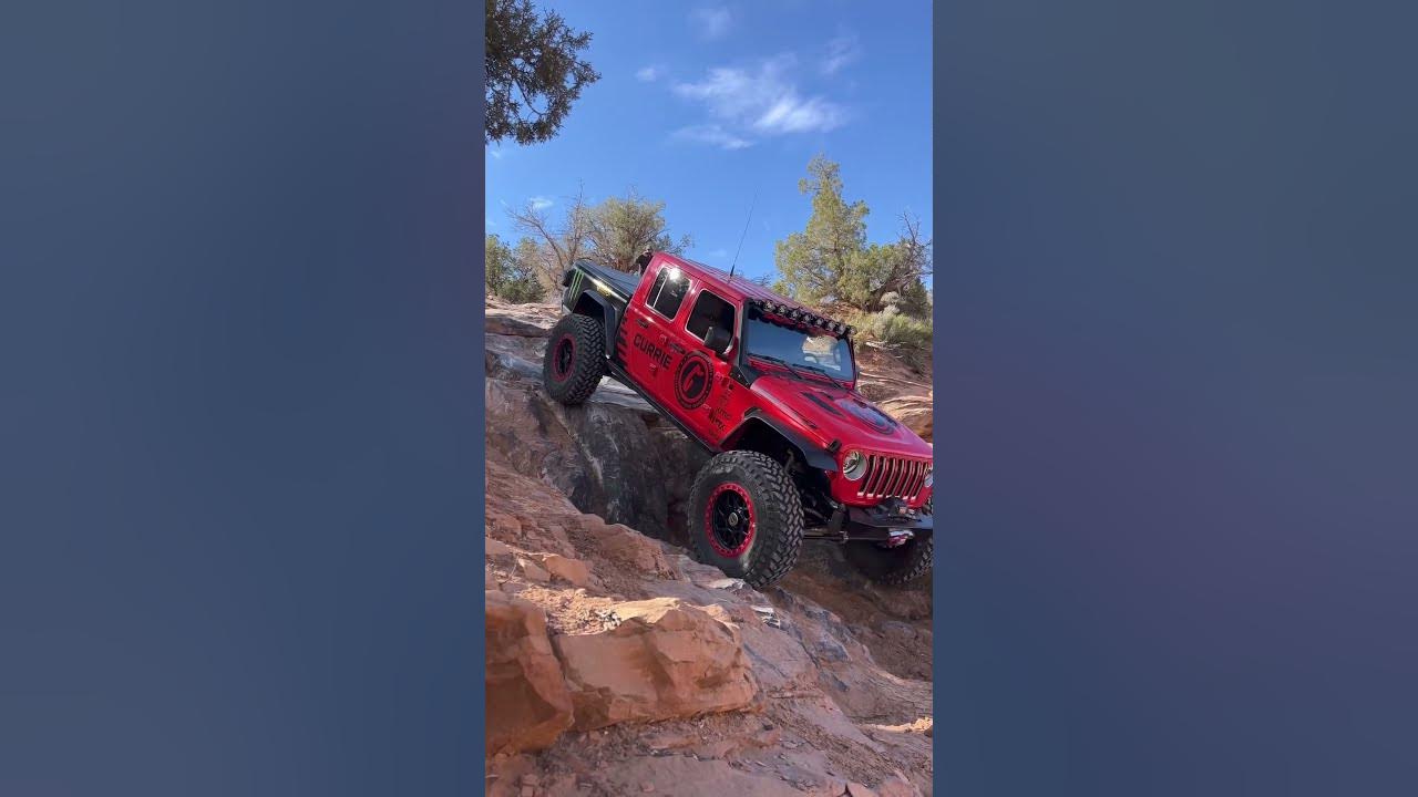 Diving on in! High Dive Obstacle on Behind The Rocks in Moab, Utah