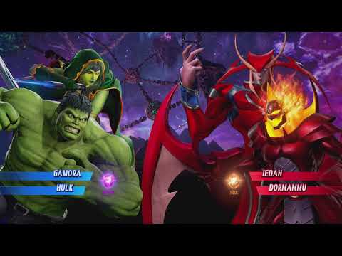 Video: Il Nostro Primo Sguardo Al Gameplay Di Jedah E Gamora In Marvel Vs. Capcom: Infinite