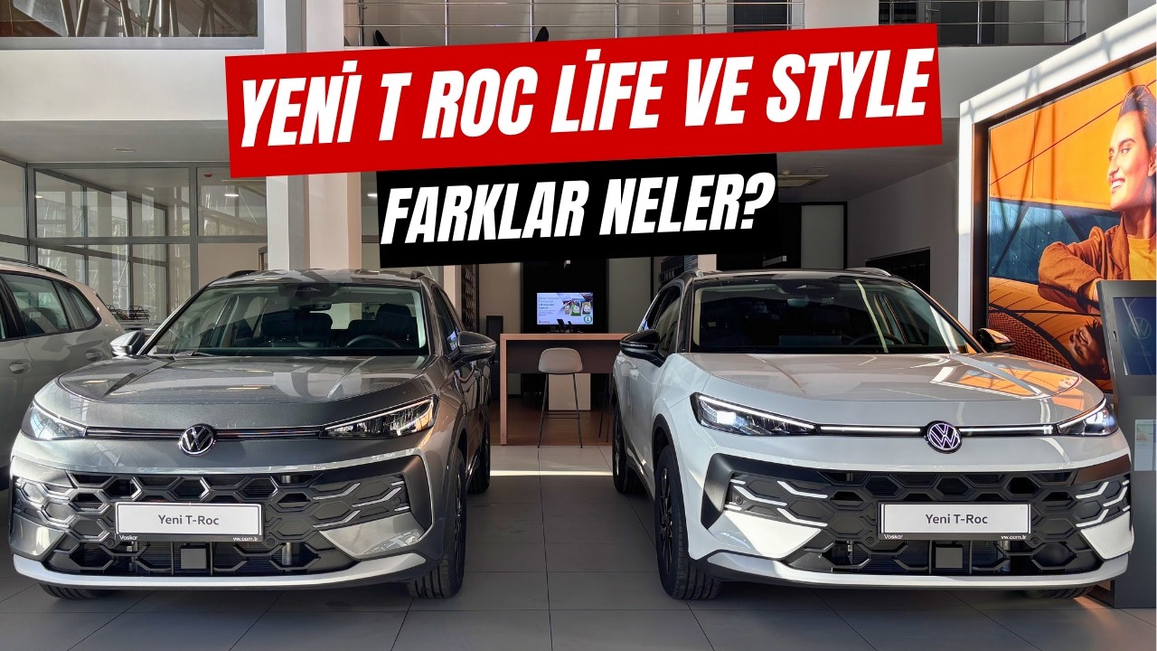 TR’DE İLK! Yeni VW T-Roc Life İnceleme | Life vs Style Farkları Detaylı Anlatım | @OtoGrafi