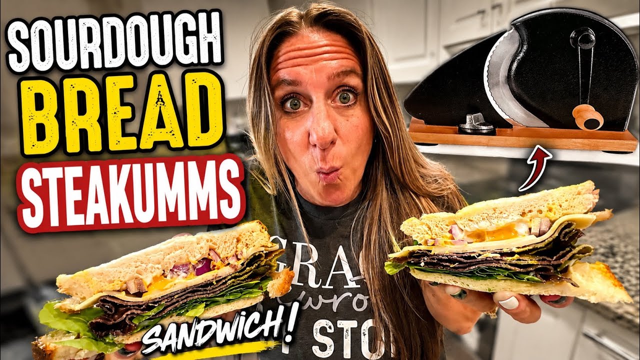 WHAT I EAT IN A DAY! | MEDITERRANEAN SALAD | STEAKUMM SAMMIES ON SOURDOUGH BREAD