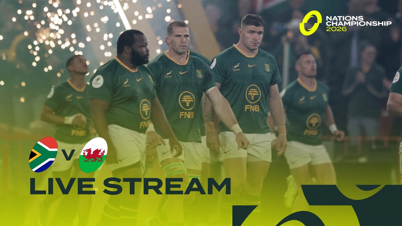 South Africa v Wales | Nations Championship Live Match