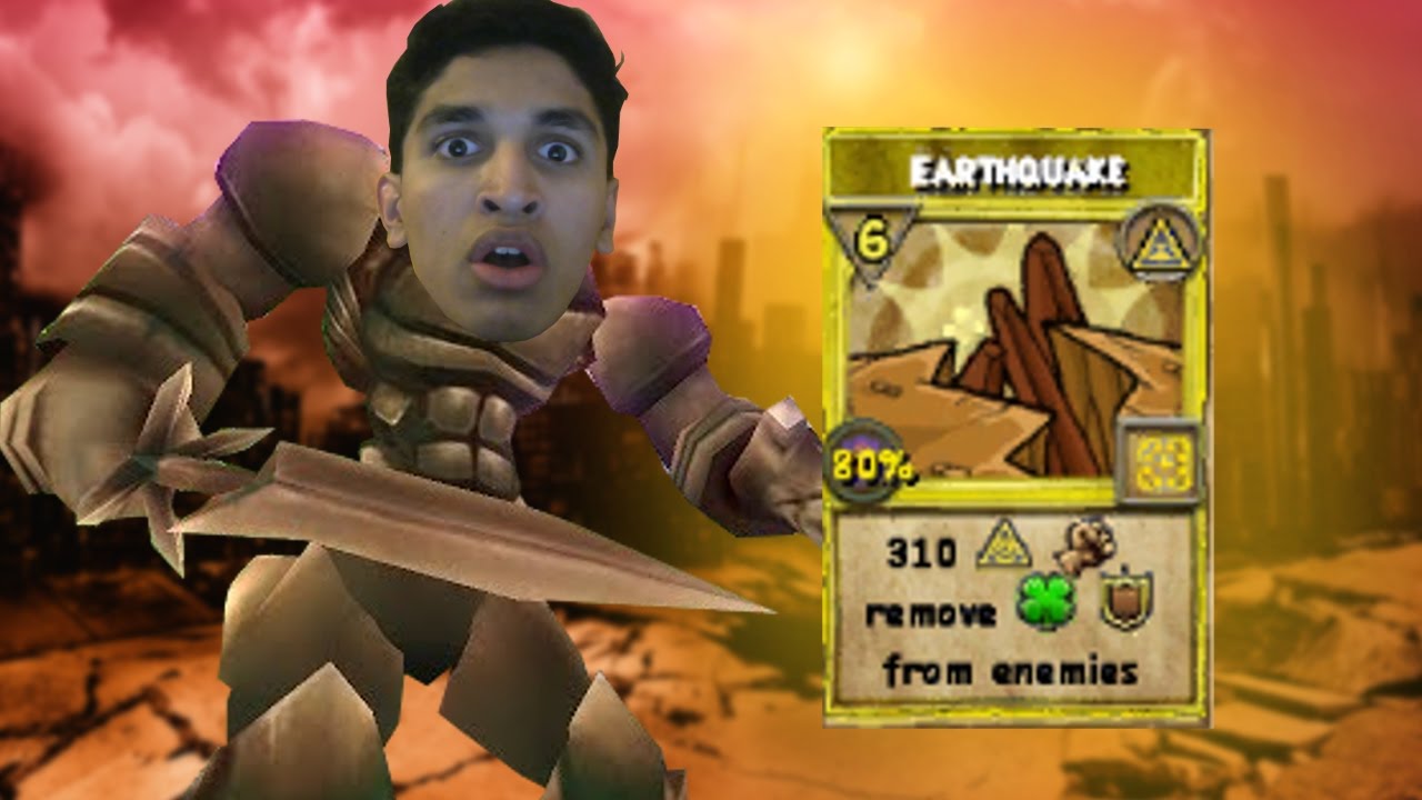 Wizard101 Level 50 Myth PvP: OP MINION CASTS EARTHQUAKE SPELL!?