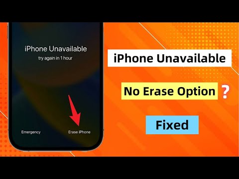 iPhone Unavailable No