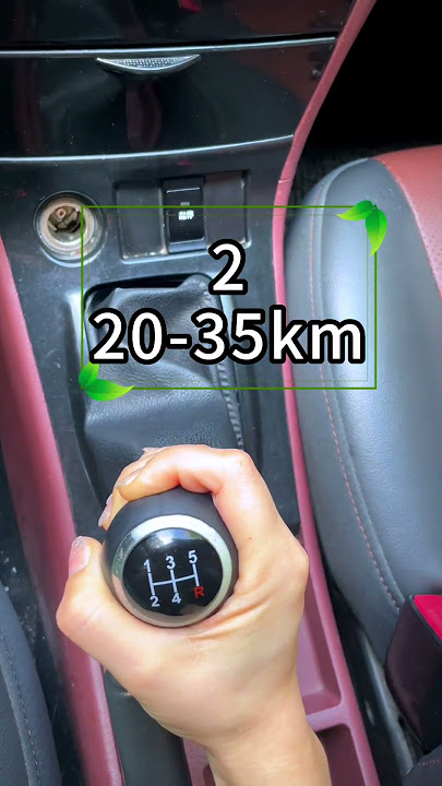 Take you to know the speed of each gear in manual transmission!