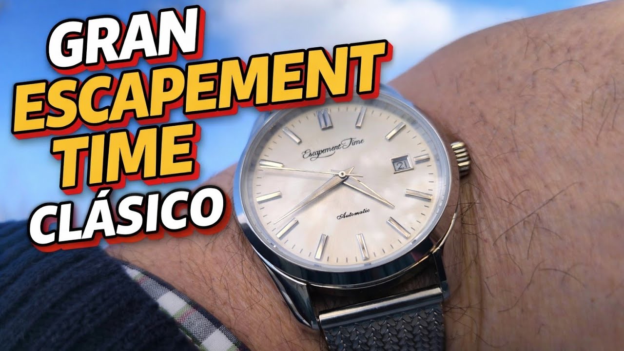 RELOJ ESCAPEMENT TIME AUTOMÁTICO 60 HORAS 