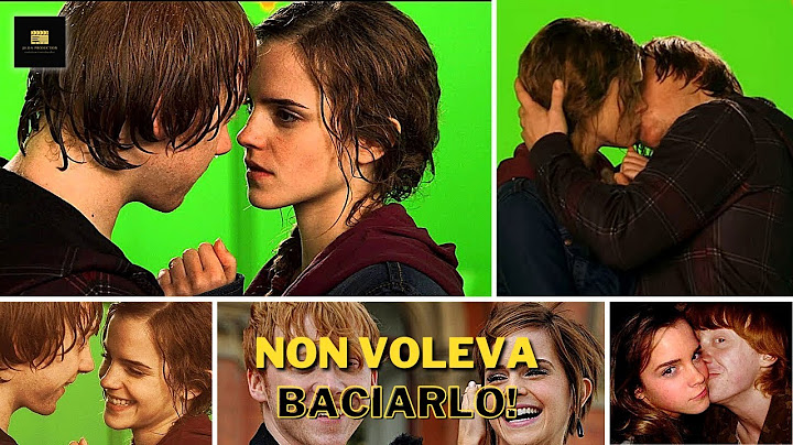 NON VOLEVA BACIARLO! Harry Potter Dietro Le Quinte del bacio tra Ron e Hermione