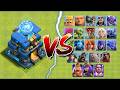Townhall 12 all defense formation vs 240 housing space max (12) each troops|| Who will win? #coc