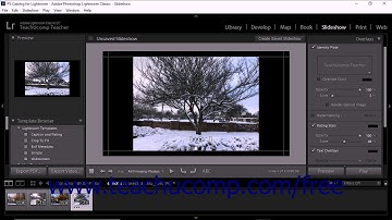 Lightroom Classic CC Tutorial Adding Rating Stars to a Slideshow Adobe Training