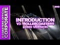 Roller coaster 3d long version  introduction  corporate ecoasters v3
