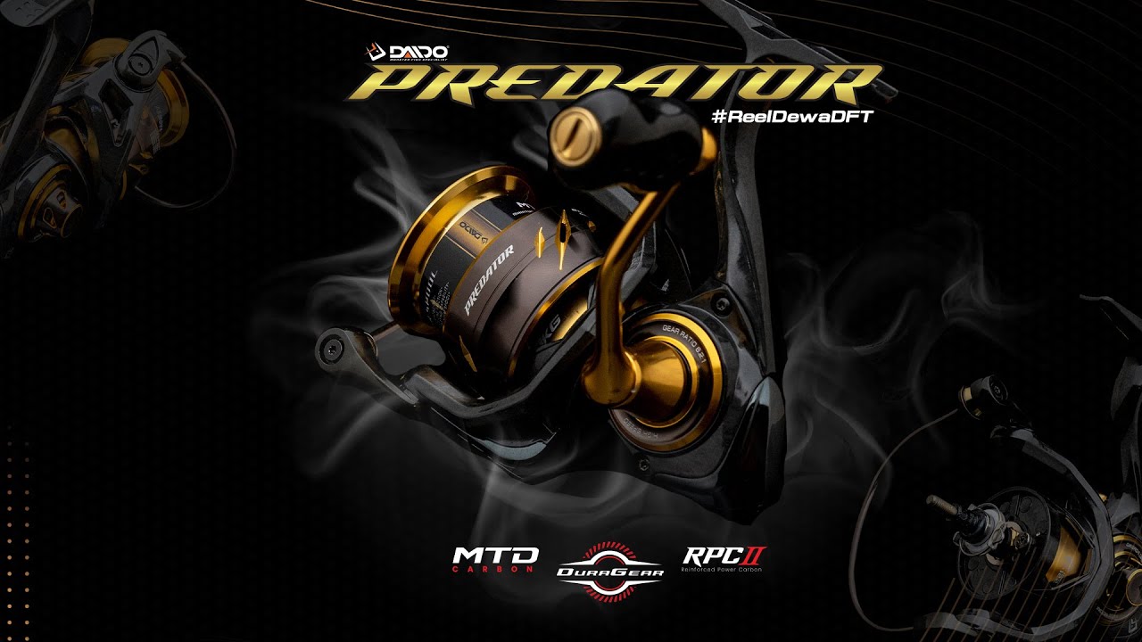 PENANTIAN LAMA AKHIRNYA TIBA! DAIDO PREDATOR SPINNING DENGAN DURALIUM GEAR & RASIO 6.2! 