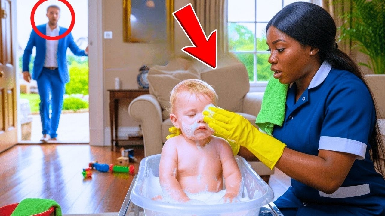 A BILLIONAIRE’S BABY WAS BORN BLIND — UNTIL THE NEW BLACK MAID DISCOVERED THE HIDDEN TRUTH