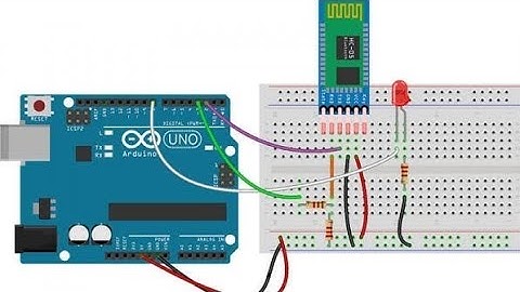 كورس الاردوينو - تحكم بالإضاءة عن طريق الموبايل - Bluetooth HC-05 with Arduino control led
