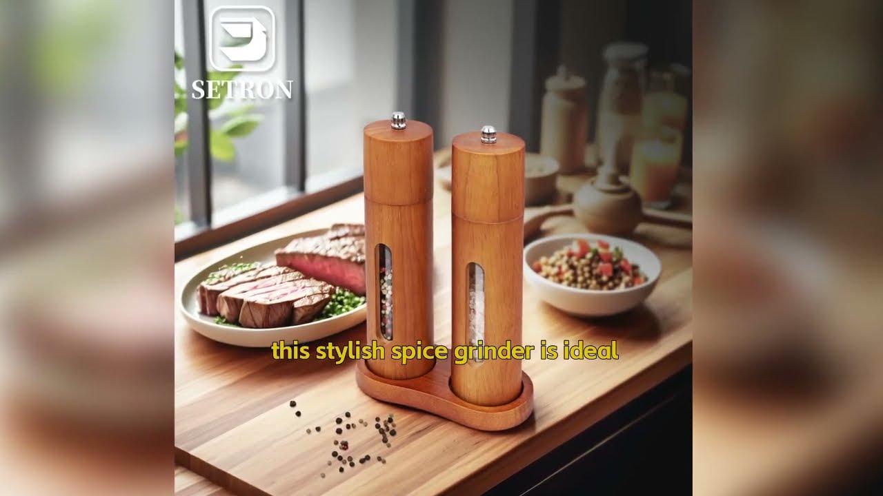 Elegant New Design Wooden Hand Pepper Grinder Set For Home And Restaurant Spice Grinding   Buy Elega