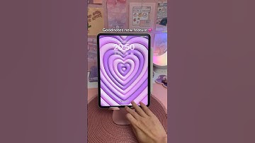 Goodnotes 6 new feature 💗 iPad note taking | study notes | apple pencil | digital notes