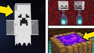 COISAS QUE VOCÊ NÃO SABIA QUE DÁ PRA FAZER no MINECRAFT ! (Especial Dia das Bruxas Halloween)