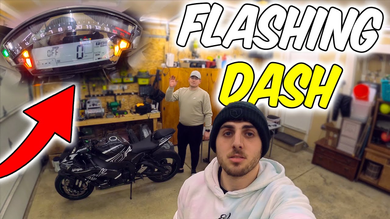 FIXING MY BROKEN ZX10R! hopefully. - YouTube