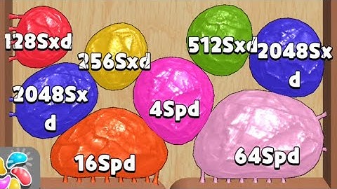 Blob Merge 3d - Gameplay Walkthrough Part 89 - All Max levels Unlock 32spd-64spd (Android, iOS) Game
