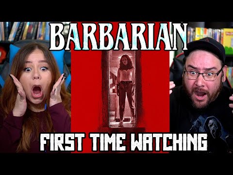 Barbarian (2022) Movie Reaction | Our FIRST TIME WATCHING | Horror