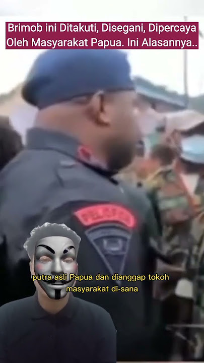Ternyata ini Anggota Brimob Paling Ditakuti di Papua #polisi #tni #tniad