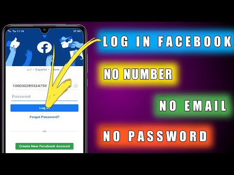 How To Login Facebook Account WhitoutEmail And Phone Number 2021 | meer tech