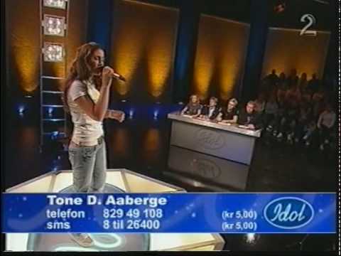 Norwegian Idol 2005 -Tone Damli Aaberge Morning - YouTube