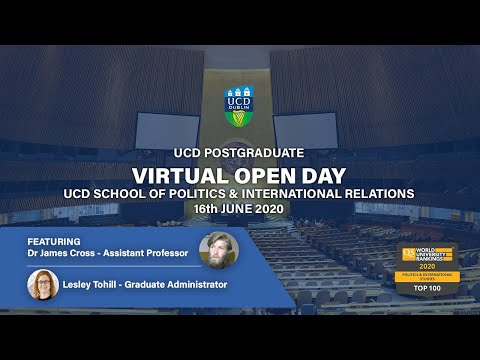 Virtual Open Day - School of Politics and International Relations