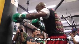 floyd mayweather vs caenlo alvarez boxing trainer breaks it down - EsNews Boxing