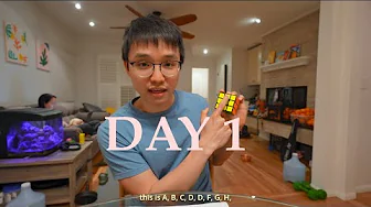 Learning how to solve Rubik’s cube blindfolded (my process, multiple failures) | vlog 14