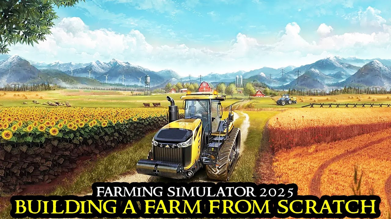 Farming Simulator 2025 The PERFECT Start Building A Farm From Maxresdefault