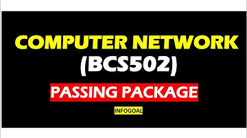Computer Network Important Questions | BCS502 Important Questions | VTU 5th Sem Important 