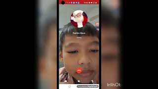 Santa Claus calling app video video please like and subscribe screenshot 4