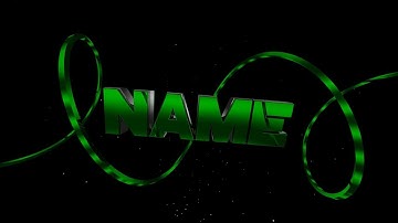 FREE GREEN C4D INTRO TEMPLATE + TUTORIAL!  (Super Fast Render!)