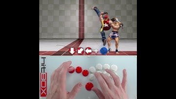 Quarter Circles on Hit Box #HitBox #HowToHitBox #KOF #KOFXV #Leverless