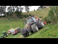 Maishäckseln mit Valtra N174 | Aebi TP 460 | Kemper C3000