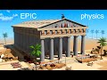 Ancient temple 10 earthquake simulations