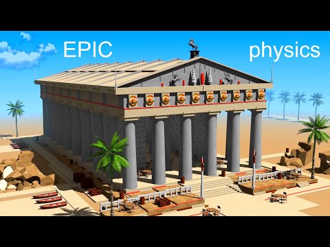 Ancient Temple: 10 Earthquake Simulations!